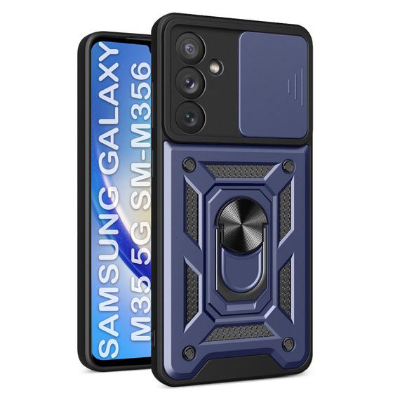 Чохол до мобільного телефона BeCover Military Samsung Galaxy M35 5G SM-M356 Blue (711542) | Зображення 5