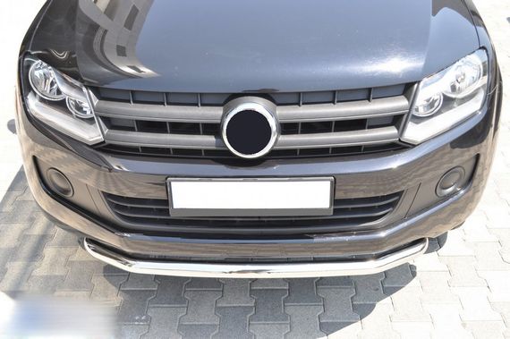 Передняя защита ST008 (нерж) для Volkswagen Amarok 2010-2022 гг | Зображення 3