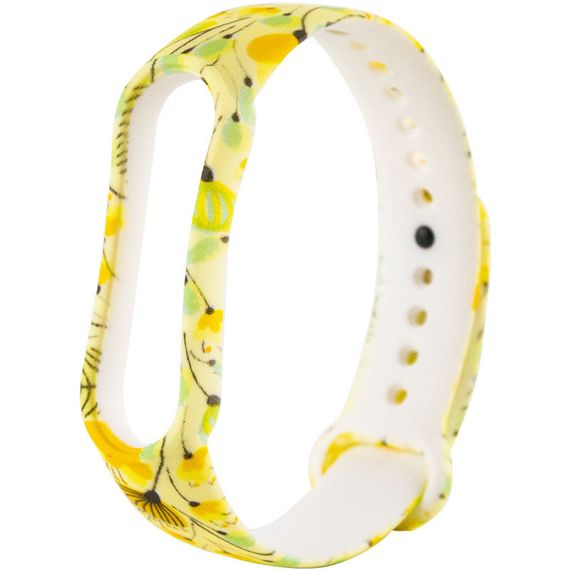 Силіконовий ремінець із малюнком для Xiaomi Mi Band 5/6
