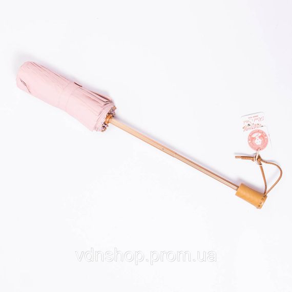 Парасолька механічна з принтом надійна з поліестеру діаметр 99 см Рожева HP-23-3M | Зображення 3