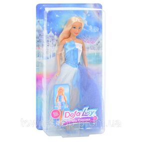 Детская игрушечная Кукла 8456 в бальном платье Синий
