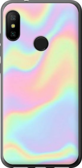 Чехол на Xiaomi Redmi 6 Pro пастель "3855u-1595-17620"