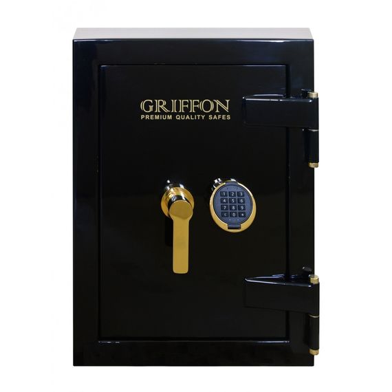 Сейф огне-взломостойкий GRIFFON CLE II.68.E BLACK GOLD | Зображення 1