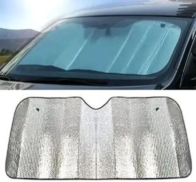 Солнцезащитная шторка на лобовое стекло 140*70 см