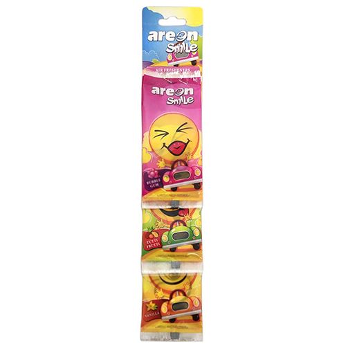 Освіжувач повітря AREON сухий листок Smile Dry MIX на планшеті
