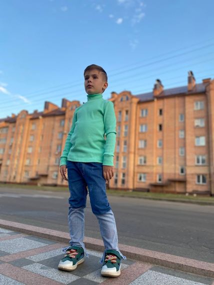 Водолазка дитяча Носи своє 104 Зелений (p-2963-101198) | Зображення 4