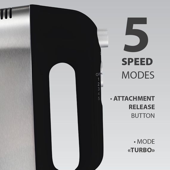 Міксер ручний Maestro MR-504, 500 Вт, для збивання і замішування тіста | Зображення 3