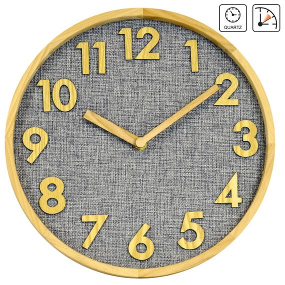Годинник настінний Technoline WT7235 Grey/Brown (WT7235) | Зображення 1