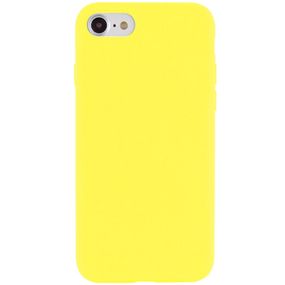 Чехол Silicone Case Full Protective (AA) NO LOGO для Apple iPhone SE (2020) Желтый / Yellow