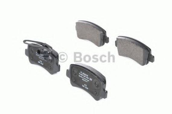 Колодка гальм. диск. OPEL MOVANORENAULT MASTER 0410- задн. (вир-во Bosch) BOSCH 0986494500 на VAUXHALL MOVANO Mk II (B) Chassis/Cab
