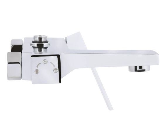 Душова система універсальна Qtap Gemini Chrome/White з виливом QTGEM111CRW45687 | Зображення 1