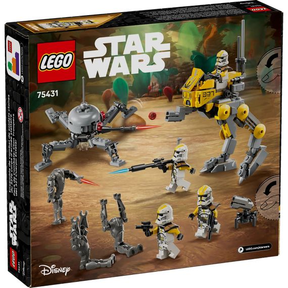 Конструктор LEGO Star Wars Бойовий загін бійців-клонів 327-го галактичного корпусу (75431) | Зображення 5