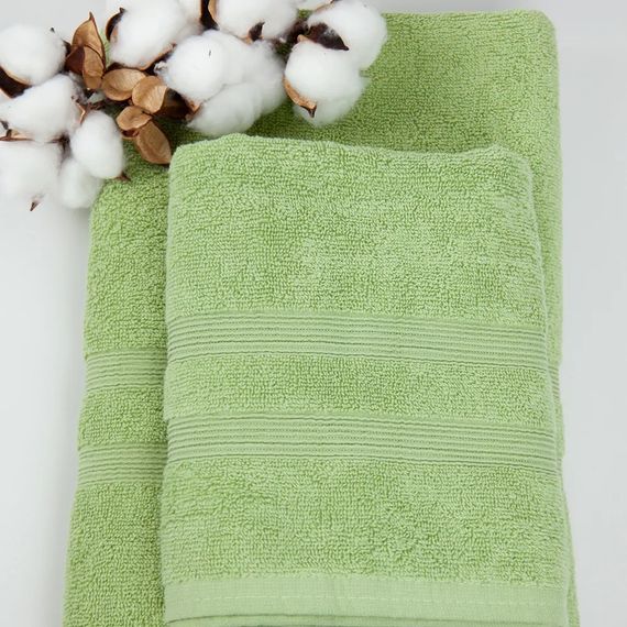 Рушник для обличчя банний ТЕП Tender Touch Salad Green Р-04137-27869 50х90 см салатовий | Зображення 3