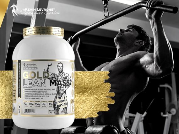 Гейнер Gold Lean Mass 3000 g (Strawberry) | Зображення 2