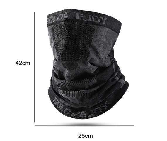 Бафф Primo Golovejoy DTG15 шарф-труба на шию, Buff мультифункціональний - Black | Зображення 6