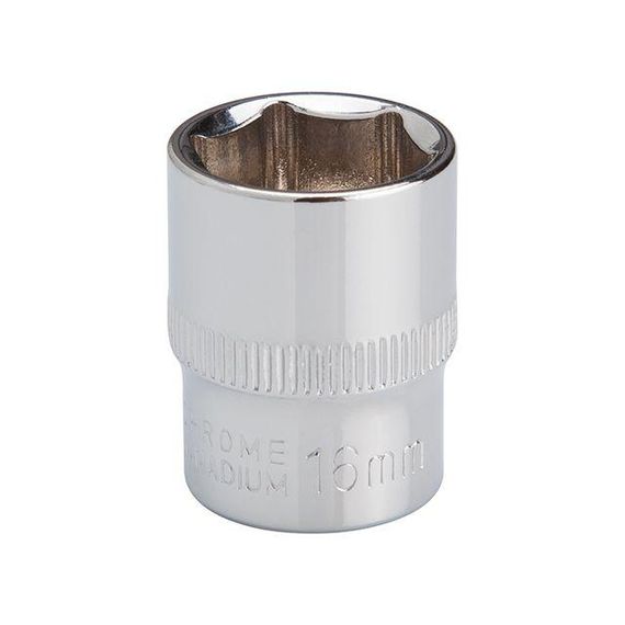 Головка шестигранна STORM 3/8", 16 мм, Cr-V INTERTOOL ET-0416 | Зображення 1