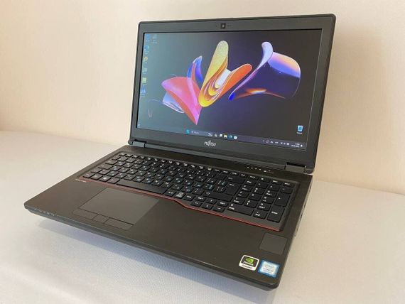 Мобільна робоча станція Fujitsu Celsius H780/15.6" (1920x1080) IPS/Intel Core i7-8750H (6(12) ядер по 2.2 - 4.1 GHz) / 16 GB DDR4 / 512 GB SSD / nVidia Quadro P600, 4 GB GDDR5, 128-bit / WebCam б/в | Зображення 2