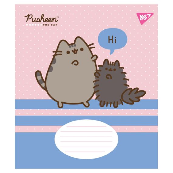 Зошит учнівський YES Pusheen The Cat 767613 12 аркушів Різнокольоровий shop (4823092292117) | Зображення 1