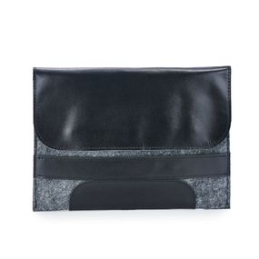 Шкіряний чохол для ноутбука Skin and Skin Holder 15.6 Чорний (LC10BL-15)