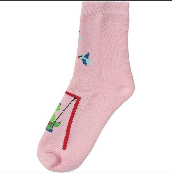 Шкарпетки дитячі махрові 2 пари для дівчинки Pepperts! 39-42 Рожеві (24101610) | Зображення 1