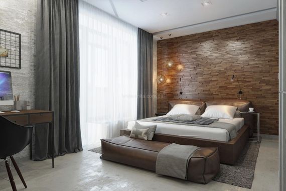3D wood Brick Дуб White | Зображення 2