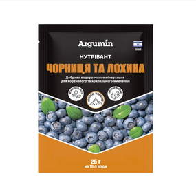 Добриво для чорниці та лохини 25гр Argumin Нутрівант