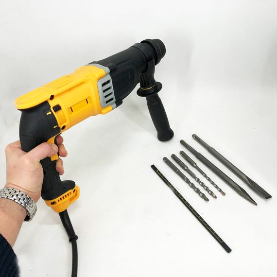 Перфоратор для роботи з бетону Ударний перфоратор із прямим корпусом 600 Вт, Перфоратори електричні UA-71 | Зображення 6