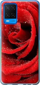 Чехол на Oppo A54 Красная роза "529u-2306-17620"