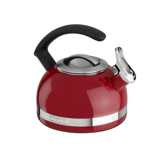 Чайник KitchenAid KTEN20CBER 2.0-Quart Kettle with C Handle and Trim Band - Empire Red | Зображення 1