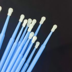 Сині мікробраші (аплікатори) 100шт у пакетику