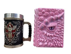 Подарунковий набір Кухоль 3D Архангел і Блокнот 3D «Дракон Єдинорога»