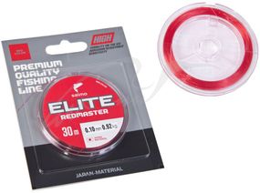Леска Salmo Elite Redmaster 30m (красн.) 0.10mm 0.92kg