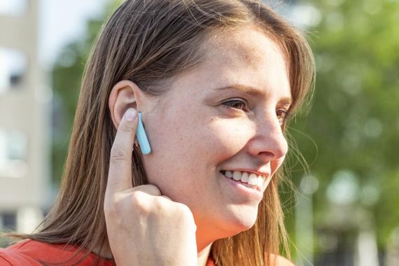 Наушники Trust Primo Touch True Wireless Mic Mint (23781_TRUST) | Зображення 2