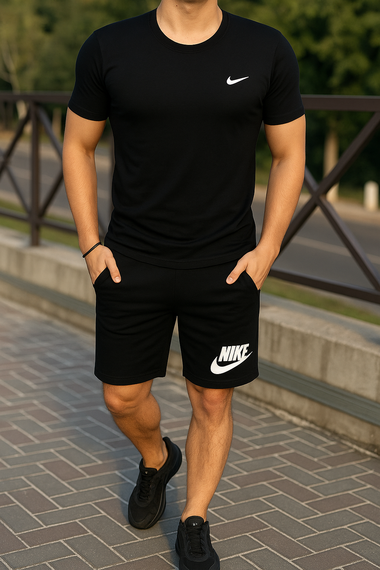 Чоловічі шорти Nike чорні | Зображення 2