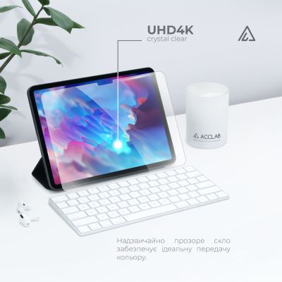 Стекло защитное ACCLAB Full Glue Apple iPad Pro 11 (2024) (1283126593697) | Зображення 6