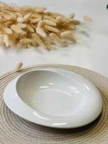 Салатник Olens Саммер 102-1426 22х25 см білий