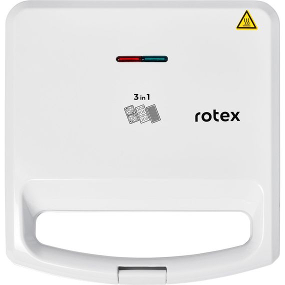 Вафельниця Rotex RSM220-W | Зображення 2