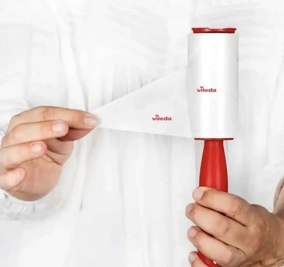 Ролик для видалення шерсті тварин та волосся Vileda Pet Pro 173390, 58 листів | Зображення 2