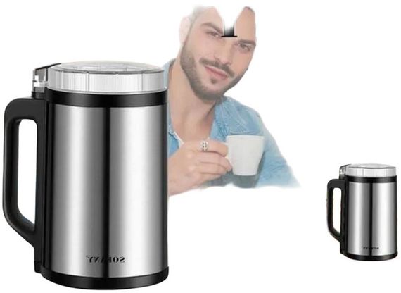 Кофемолка електрична з нержавіючої сталі XPRO SK-04021 300 Вт (45759-м_369)