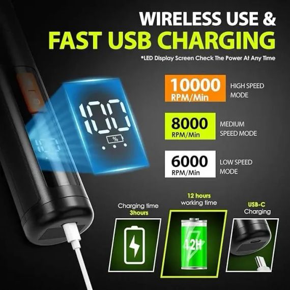 Машинка для стрижки кігтів Iredoon MC-05/A (3 швидкості, LED підсвітка) | Зображення 5