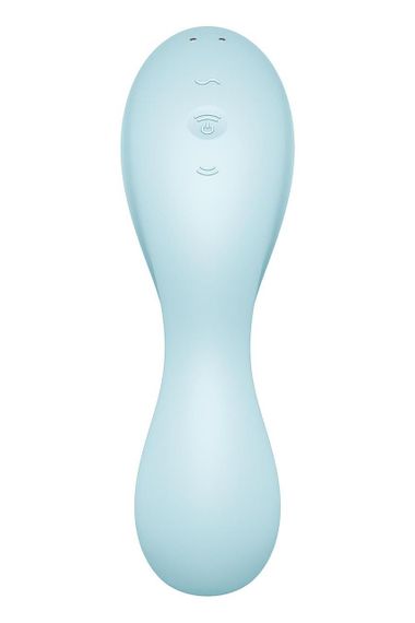 Вакуумний стимулятор із вібрацією Satisfyer Curvy Trinity 5 (Blue) | Зображення 5
