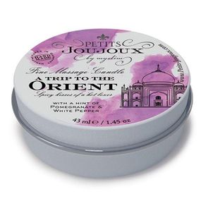 Масажна свічка Petits Joujoux - Orient - Pomegranate and White Pepper (43 мл) з афродизіаками sexstyle