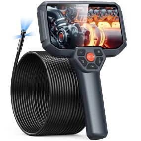Эндоскопическая камера Depstech Endoscope DS590 Двухлинзовый бароскоп с 5-дюймовым экраном