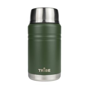 Термос харчовий Tribe Food Jar 0,7 л оливковий, термос трайб для їжі, термос для супу