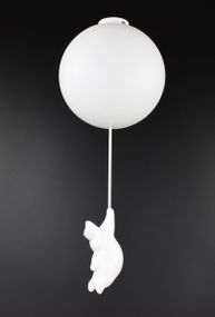 Люстра стельова на 1 лампочку 26803 Білий 50х20х20 см.