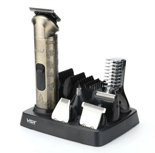 Машинка для стрижки 6 в 1 VGR V-109 5 Вт золотистая | Зображення 3