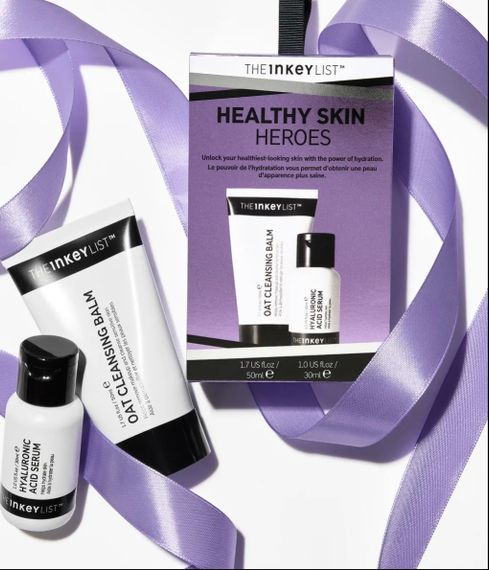 Набыр для зволоження шкіри обличчя The Inkey List Healthy Skin Heroes Balm & Serum (80 ml) | Зображення 1