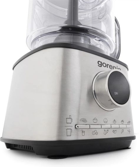 Кухонний комбайн Gorenje SBR1500E 1500 Вт сріблястий | Зображення 1