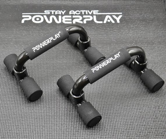 Упори для віджимань PowerPlay 4316 Push Up Bars пластикові (Скошені) | Зображення 8