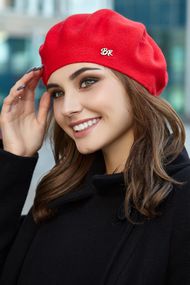 Берет «Амелия» красный